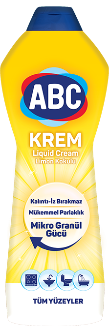 Solutie de curatat multisuprafete Engros, ABC Cream, 750 ml, Lemon