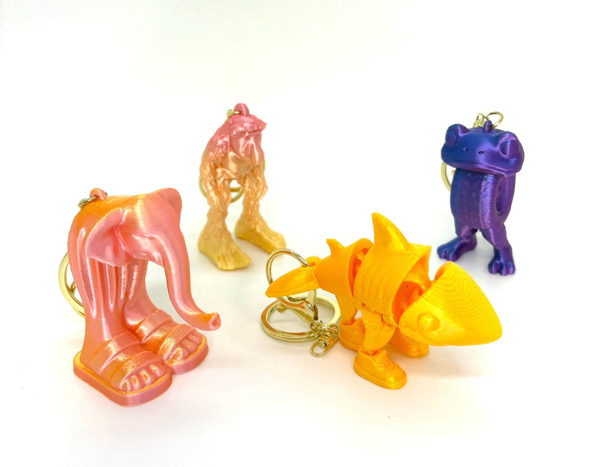 Breloc figurina imprimat 3D, BRAINROT, Engros