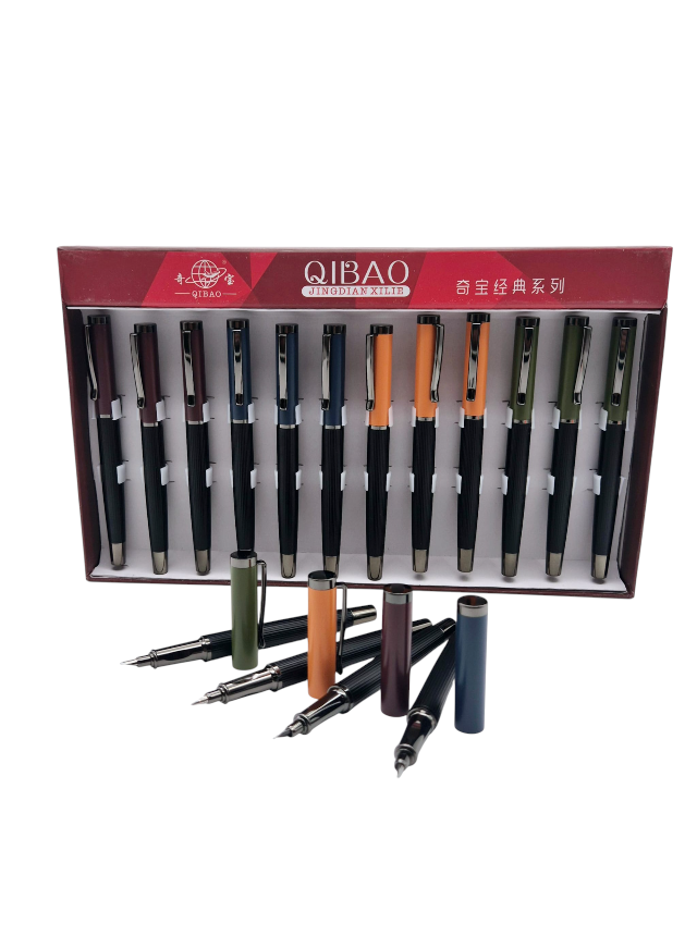 Stilouri Engros din metal cu rezerva penita ascunsa și piston pentru cerneala 26-70