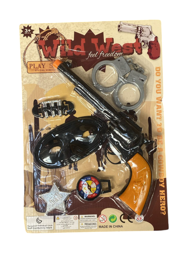Pistol de jucarie Engros cu accesorii, set serif