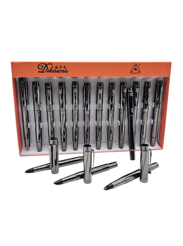 Stilouri Engros din metal cu rezerva penita ascunsa și piston pentru cerneala 26-74