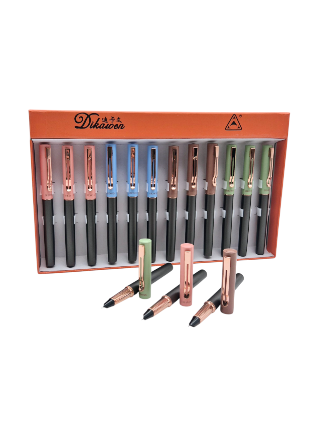 Stilouri Engros din metal cu rezerva penita ascunsa și piston pentru cerneala 25-190