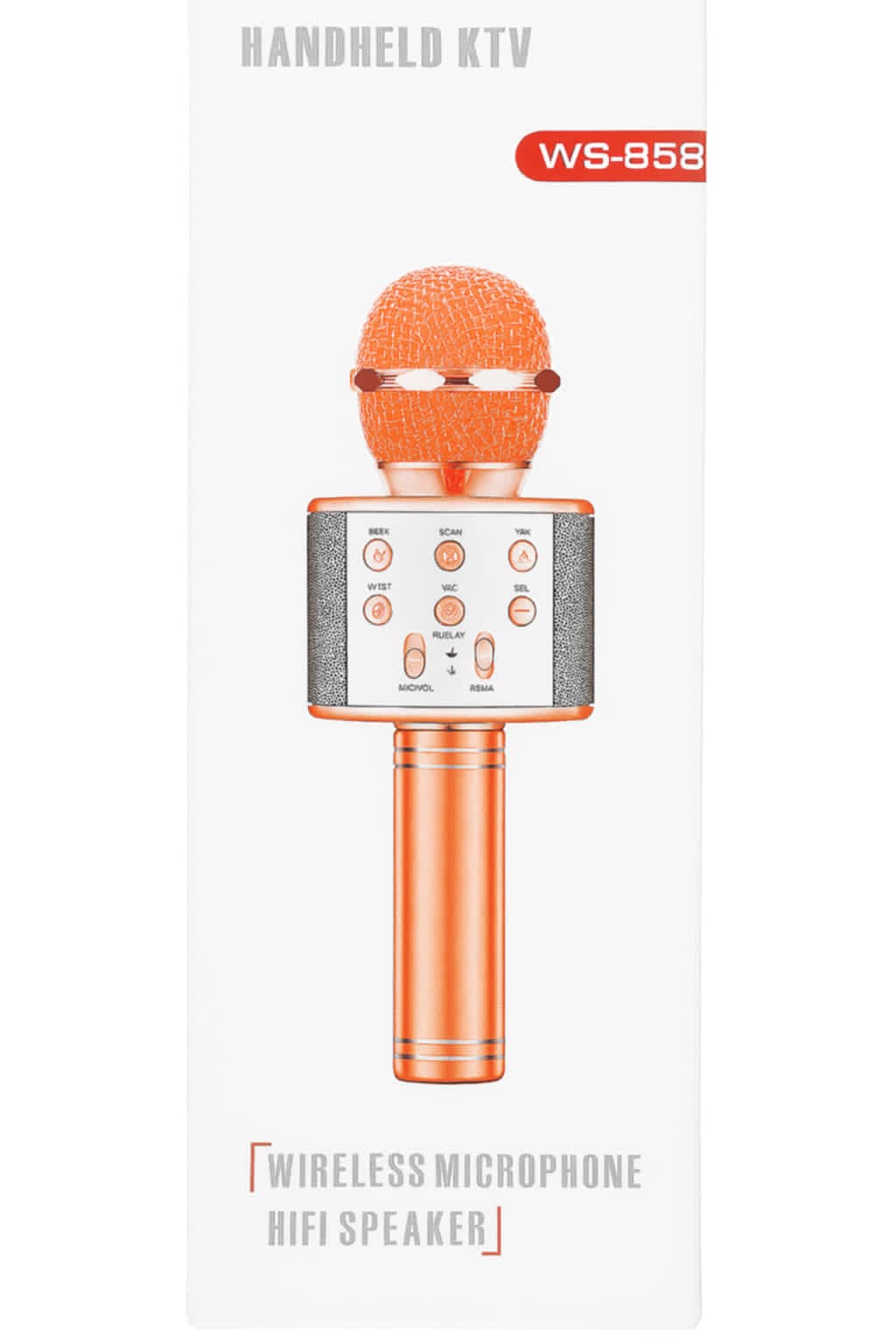 Microfon Karaoke Wireless WS-858