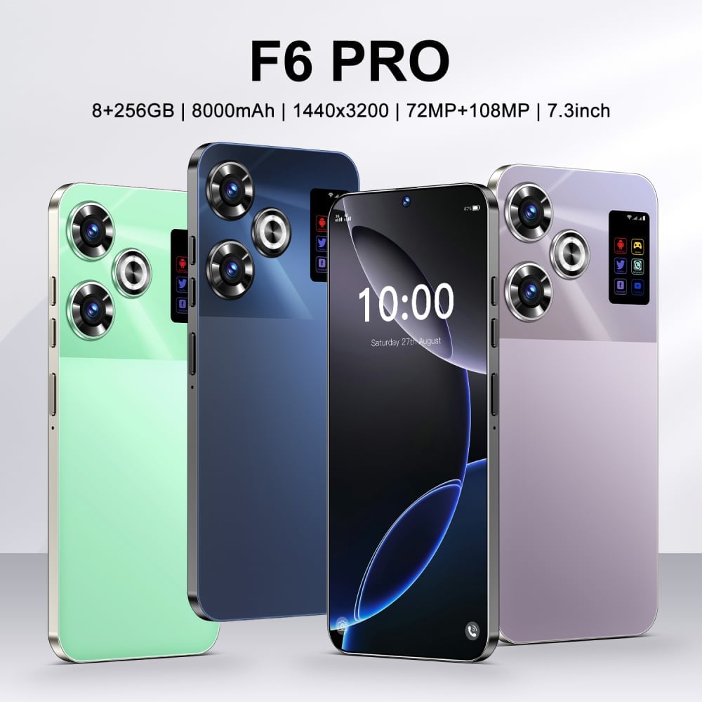 Telefon Smart F6 PRO Black