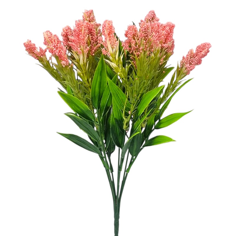 Buchet floare artificiala tip Lavanda ajustabila 7 fire 30 cm lungime
