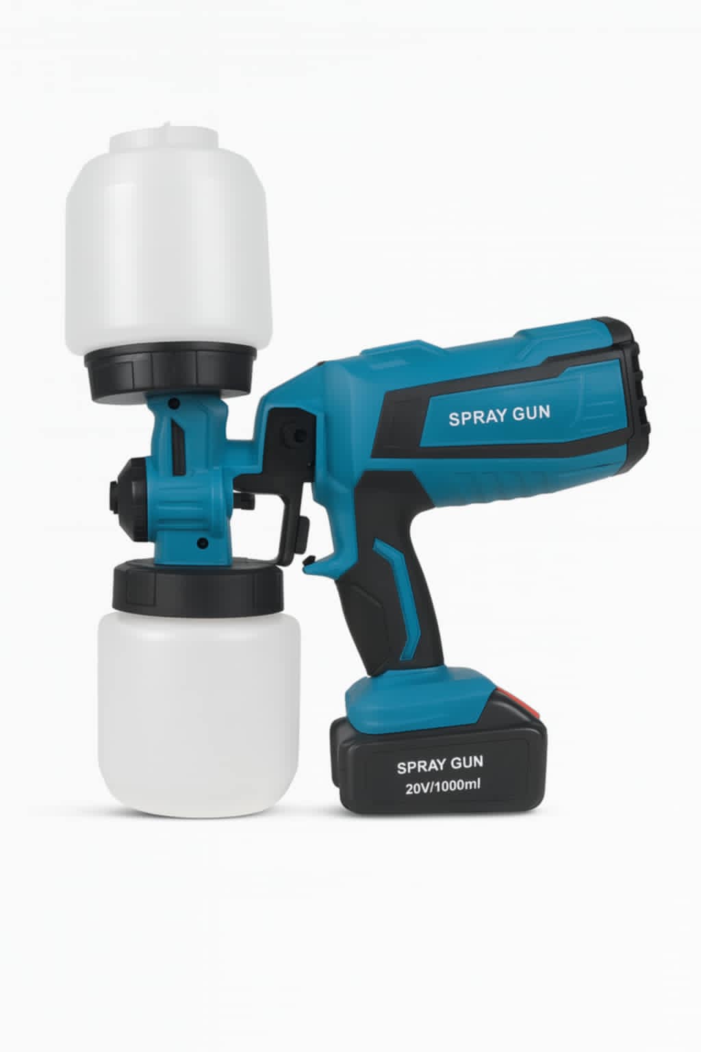 Pistol de pulverizare fără fir Engros Conține două baterii rechargeable.