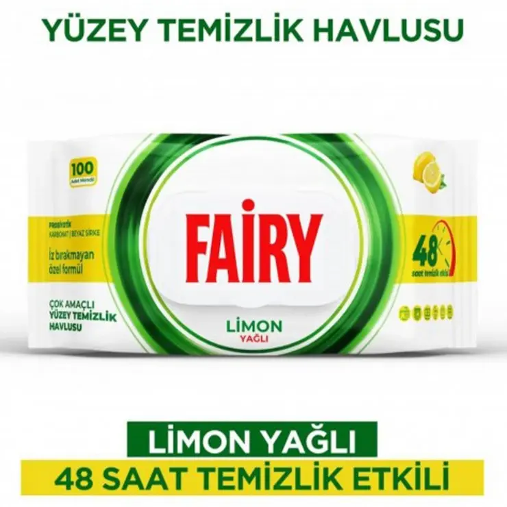 SERVETELE FAIRY LEMON 100BUC/12buc