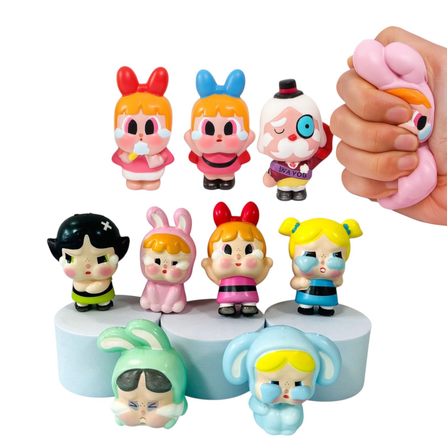 Figurine Squishy 13cm Antistres, 12/set Diferite Modele Engros