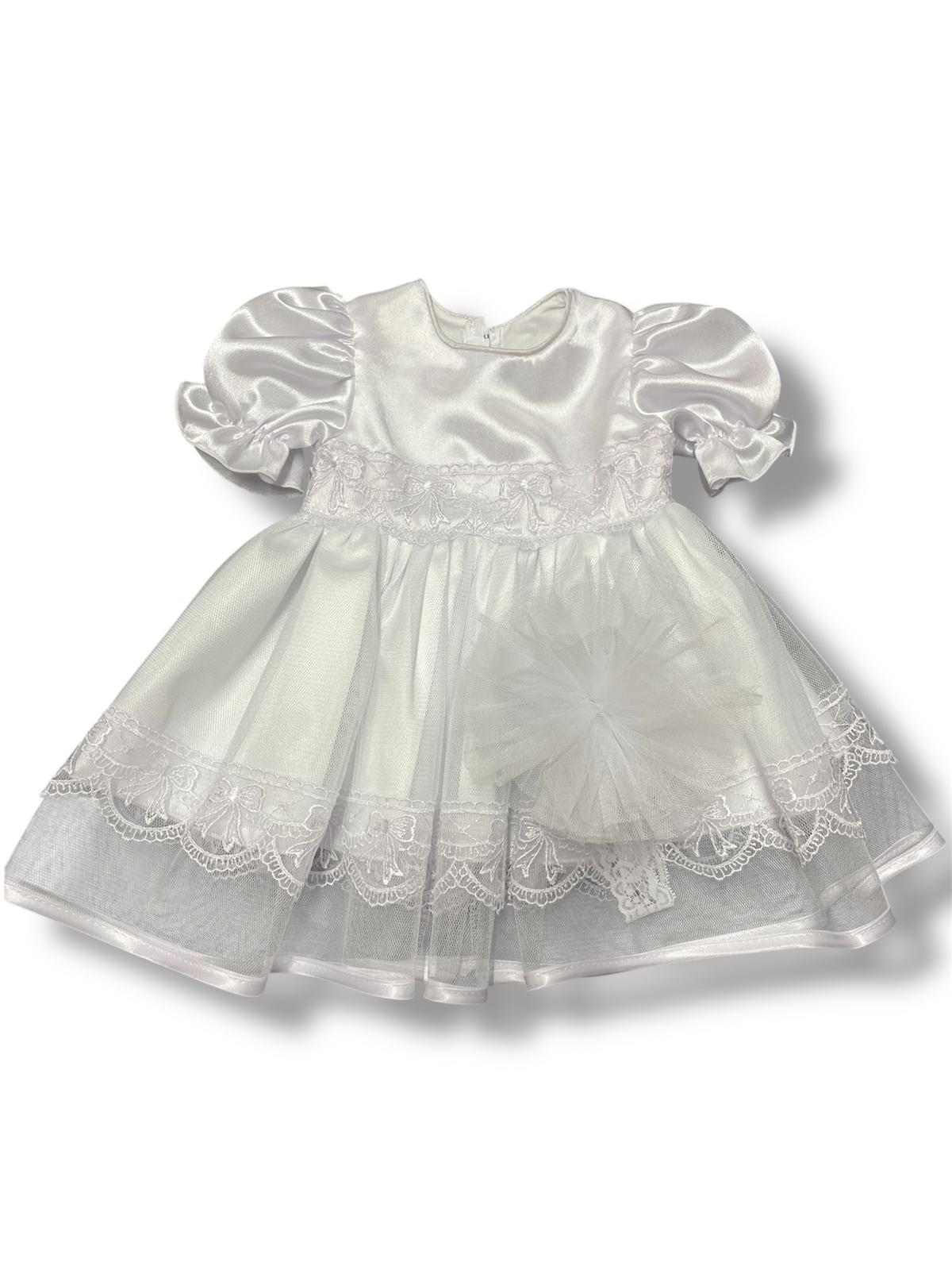 Rochie eleganta Engros pentru bebelusi, cu bentita din tulle
