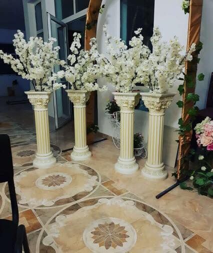 ​Coloana romană ivory 90 cm