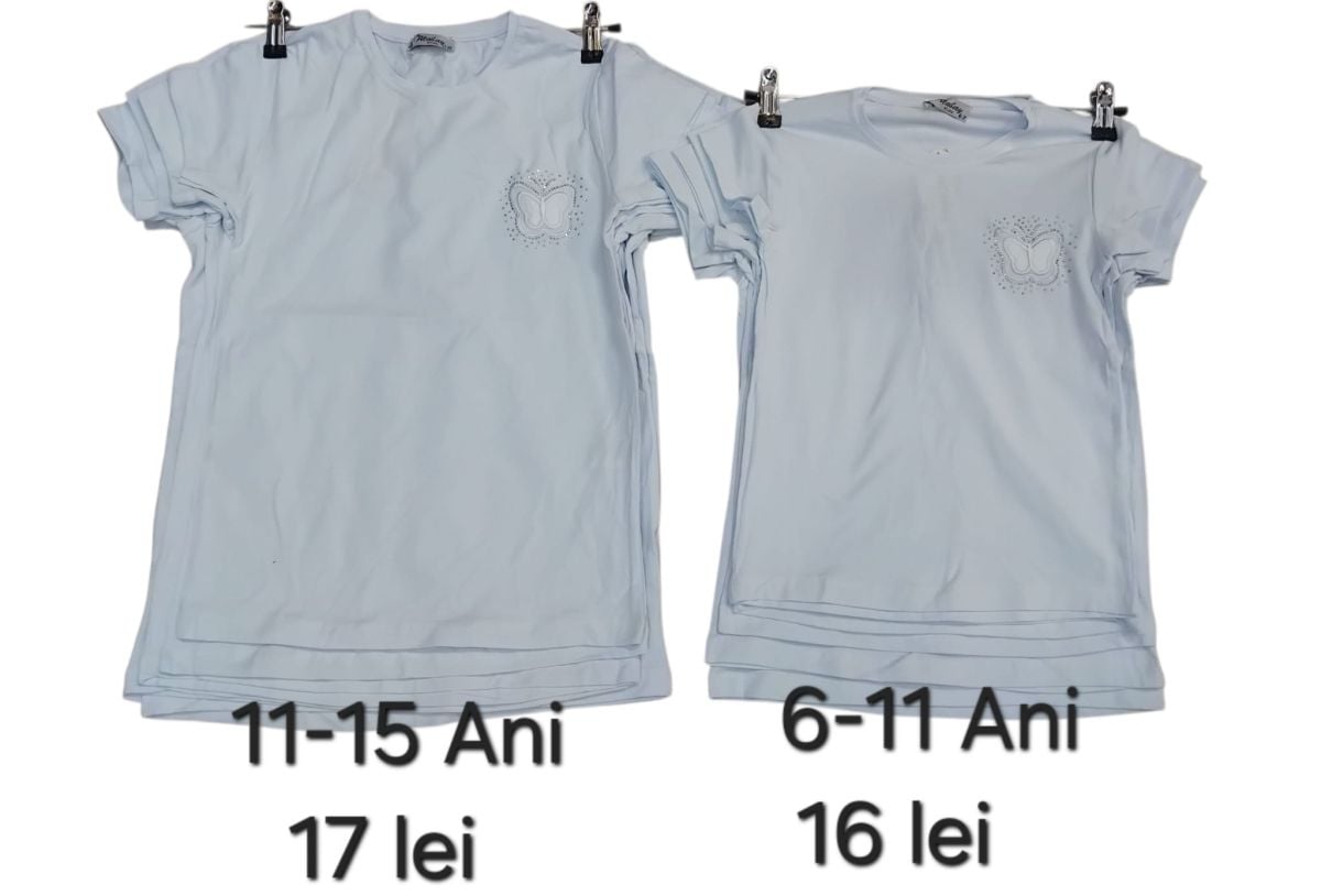 Tricou Engros pentru fete, cu model din pietricele