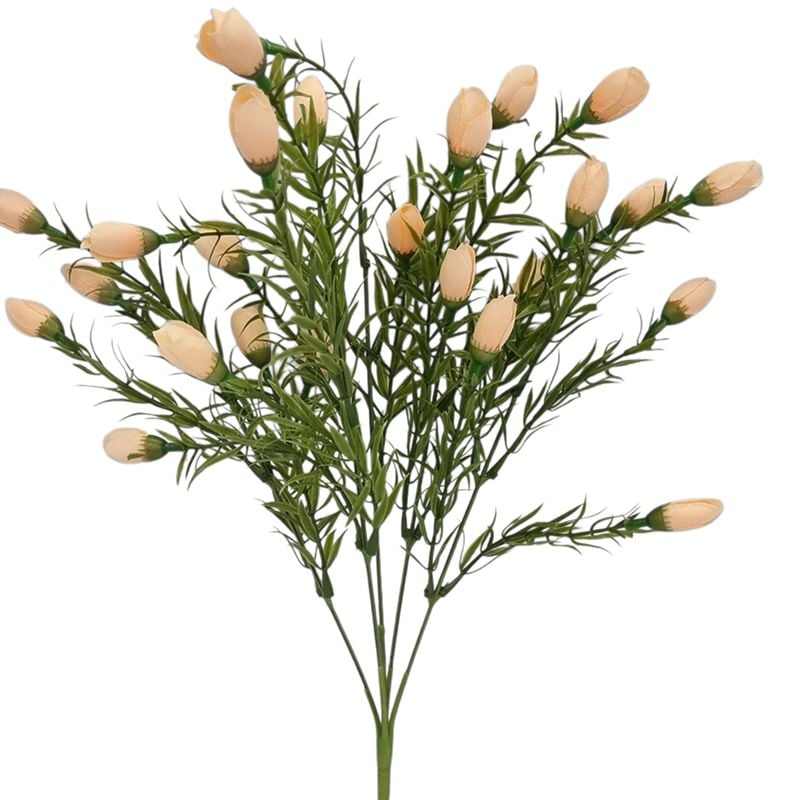 Buchet floare artificiala Trandafirasi cu 5 fire 40 cm lungime