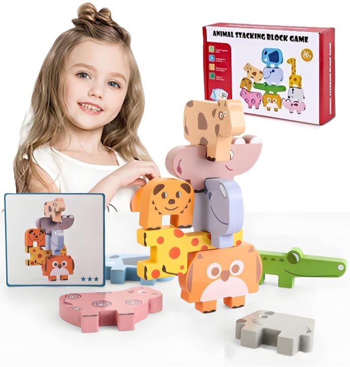 Stivuire cu animalute in echilibru Engros