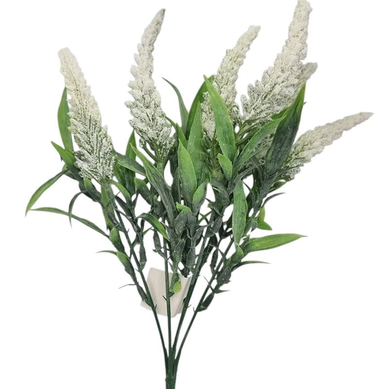 Buchet floare artificiala tip Lavanda engros 5 fire 33 cm lungime