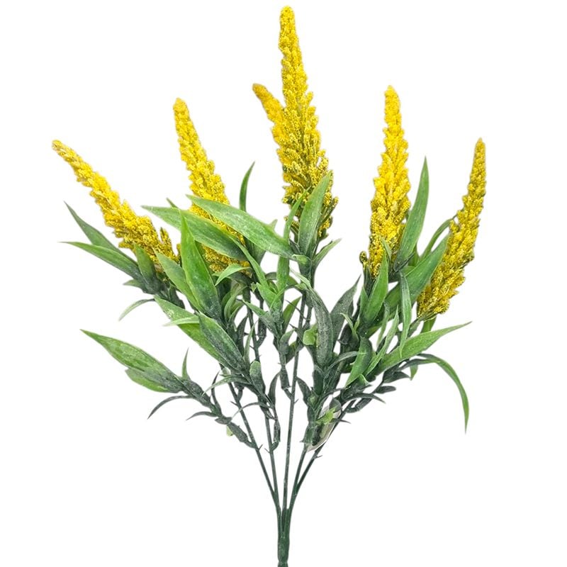 Buchet floare artificiala tip Lavanda engros 5 fire 33 cm lungime