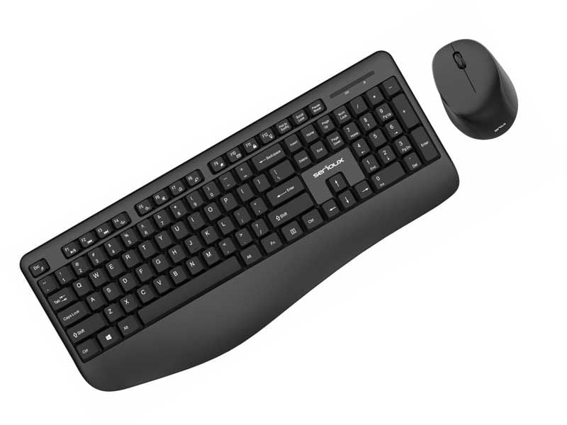 Set tastatura+mouse WiFi Serioux ENGROSS