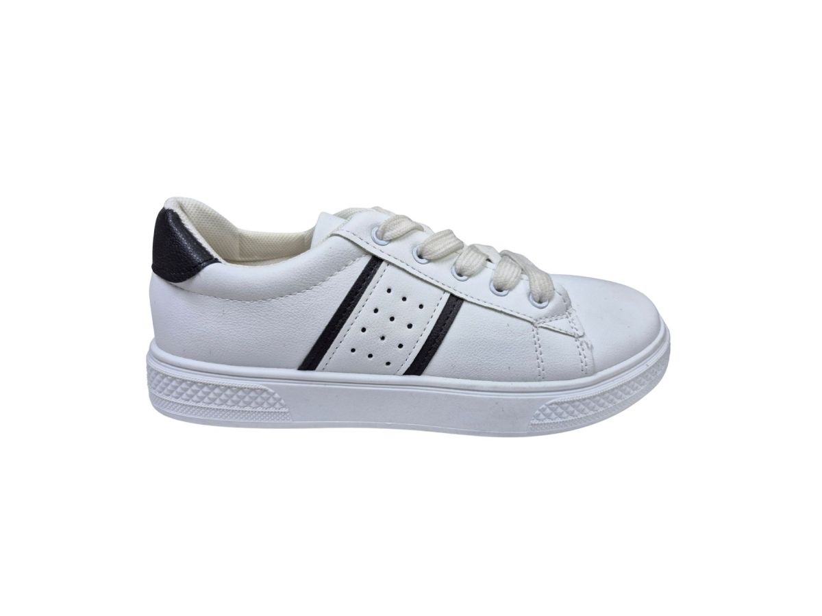 Adidasi Adolescenti, Material Imitatie Piele ,Usor ,Inchidere Siret, Marimi 36-42 ,Engross, 8buc/bax