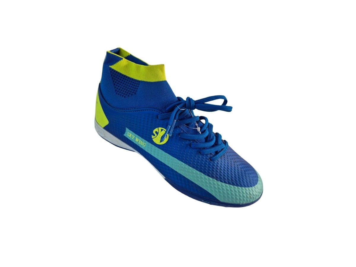Adidasi Fotbal Indoor ,Comozi, Talpa Lipita si Cusuta, Tip Soseta, Inchidere Siret, Marimi40-44, Engross, 8buc/bax