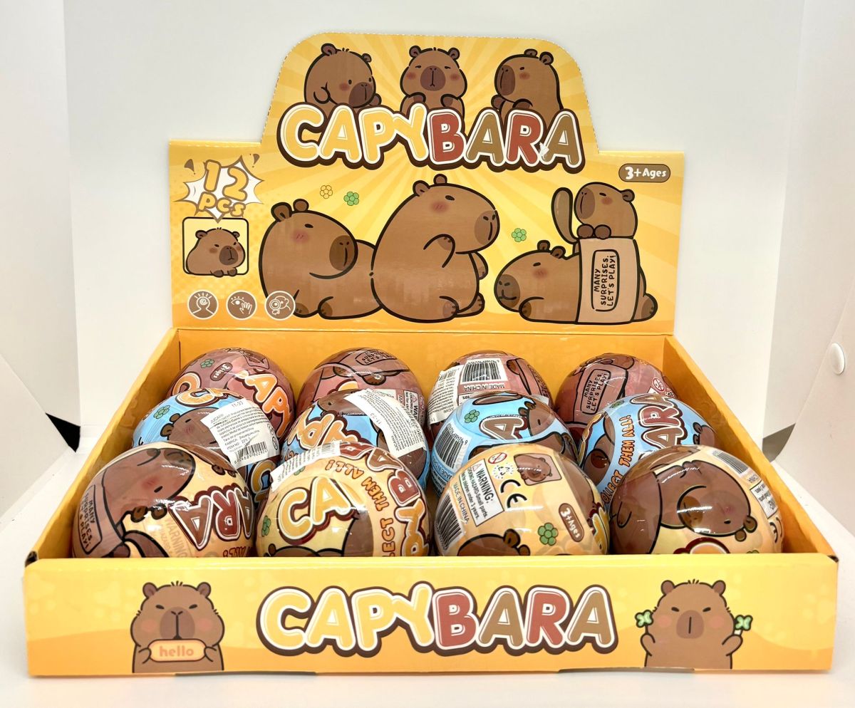 Figurina Engros bilă mica cu surprize Capybara