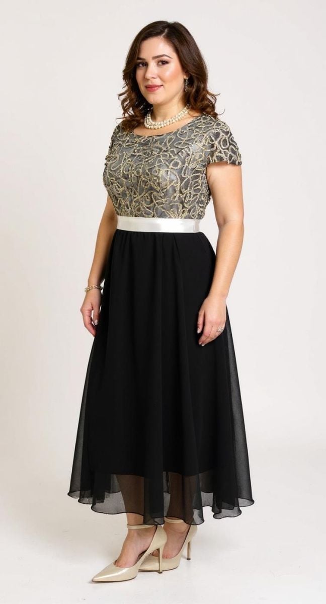 Rochie eleganta engros din dantela cu voal