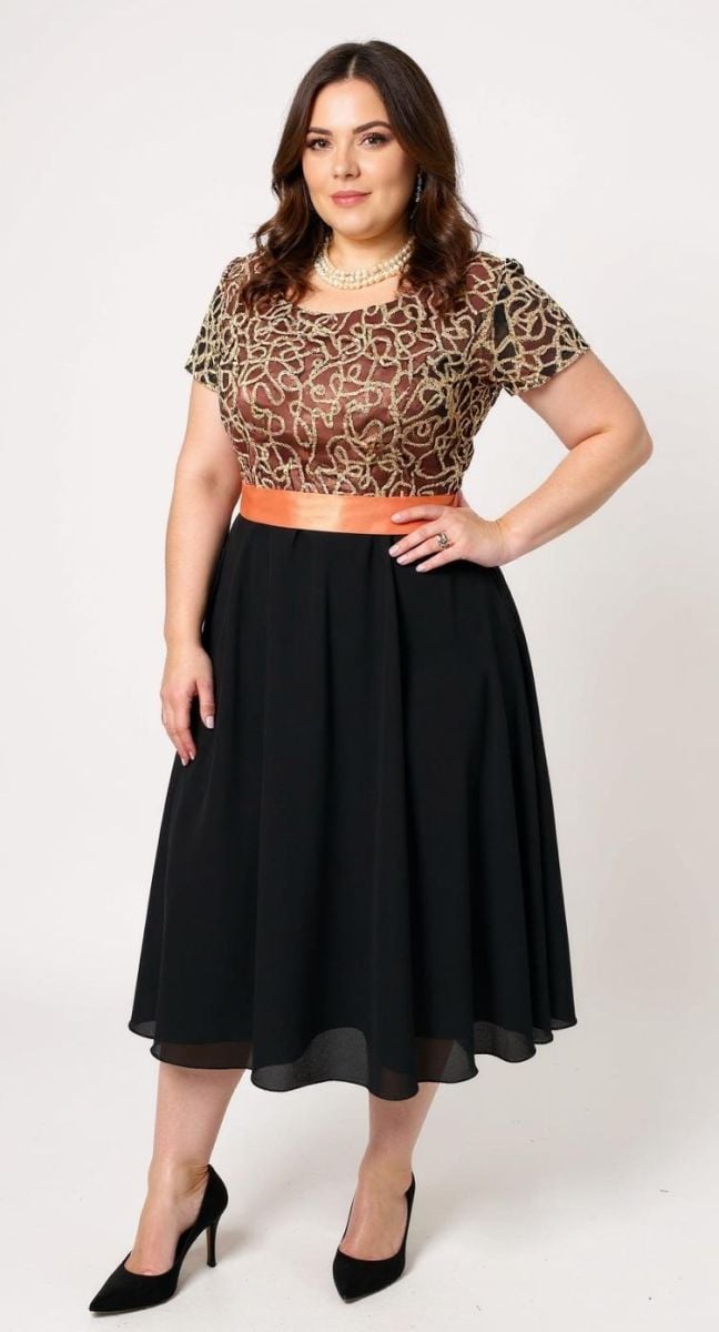 Rochie eleganta engros din dantela cu voal