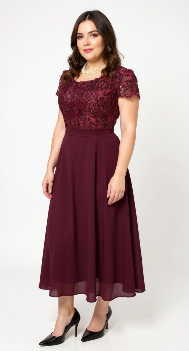 Rochie eleganta engros din dantela cu voal