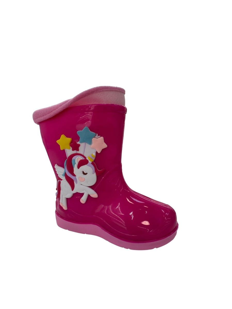Cizme Ploaie Copii,Impermeabile,Captuseala Detasabila,UnicornEngross,Marimi 31-36,6buc/Serie
