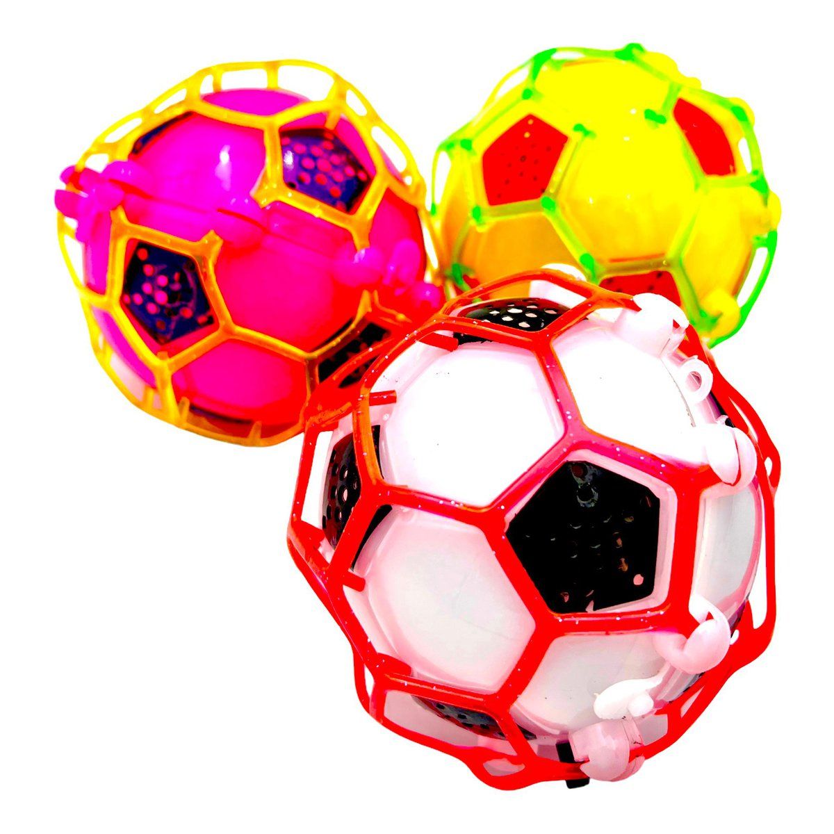 Jucarie amuzanta, crazy ball, minge care topaie, canta, lumineaza, diverse culori, en-gros