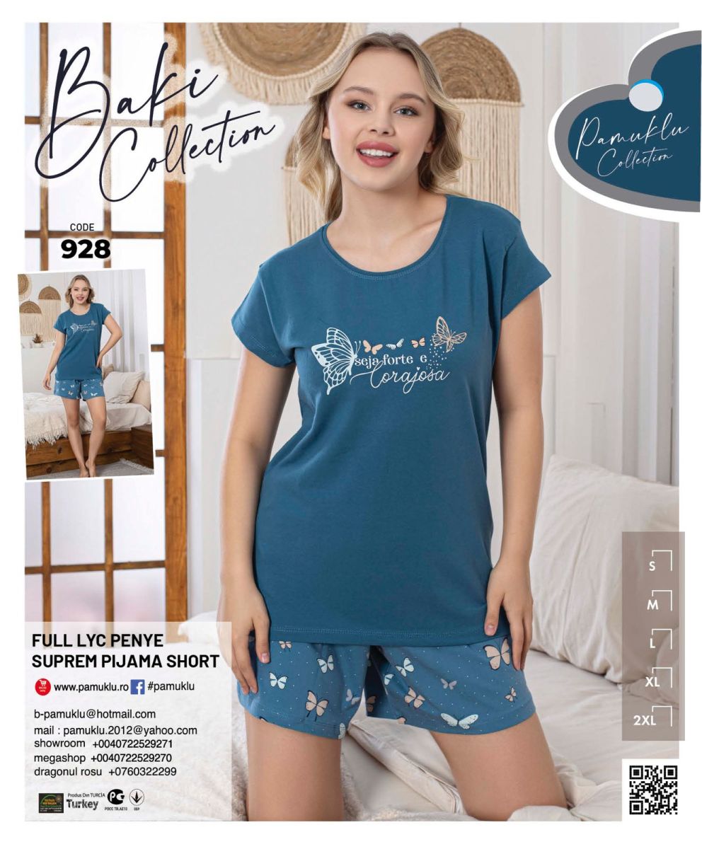 Pijama Dama Baki Licra Short 928 Engros