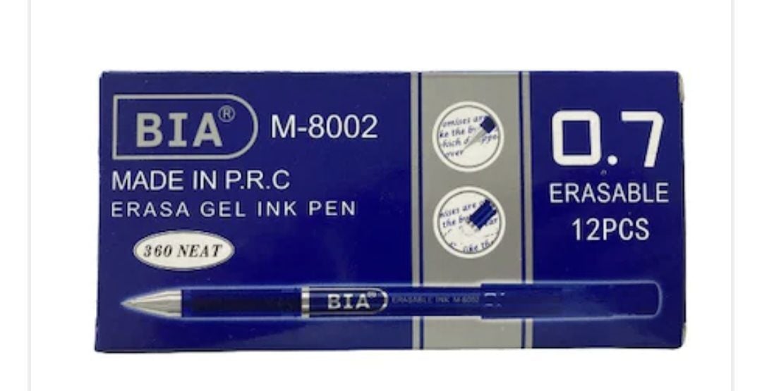 Set 12 pix BIA M-8002 cu radiera de stergere Engros