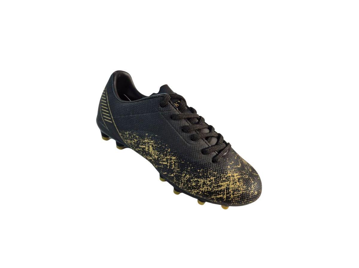 Adidasi Fotbal Gazon Natural, Inchidere Siret, Usori, Engross ,Marimi 31-36, 8buc/bax negru