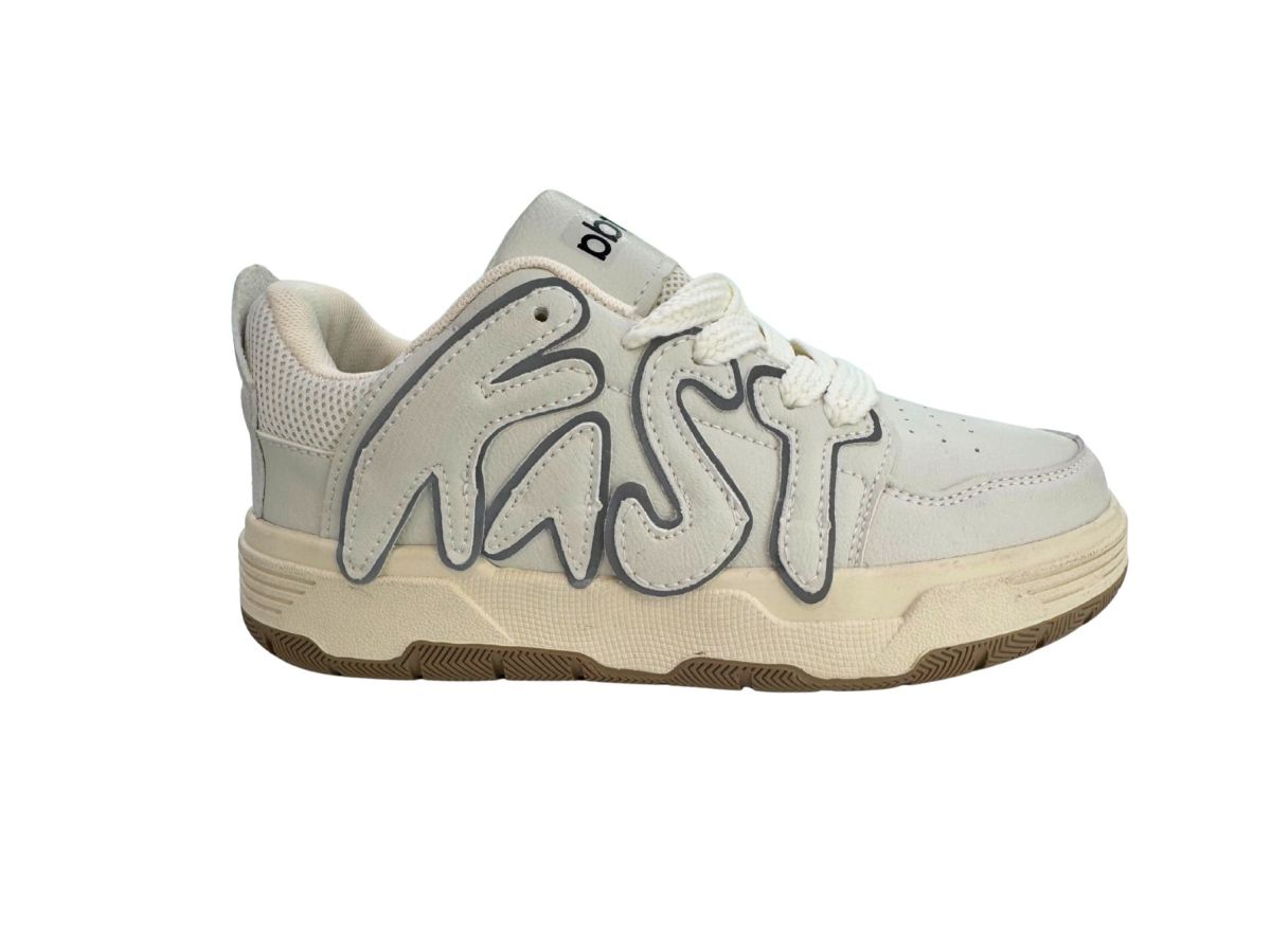 Sneakers casual damă și adolescenți, Piele Ecologica,Engross, Marimi 36-41 ,8buc/bax alb