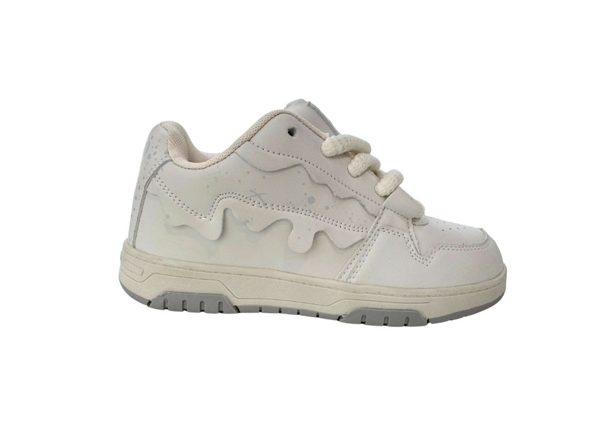 Sneakers casual pentru damă și adolescenți, Piele Ecologica,Engross, Marimi 36-41 ,8buc/bax alb
