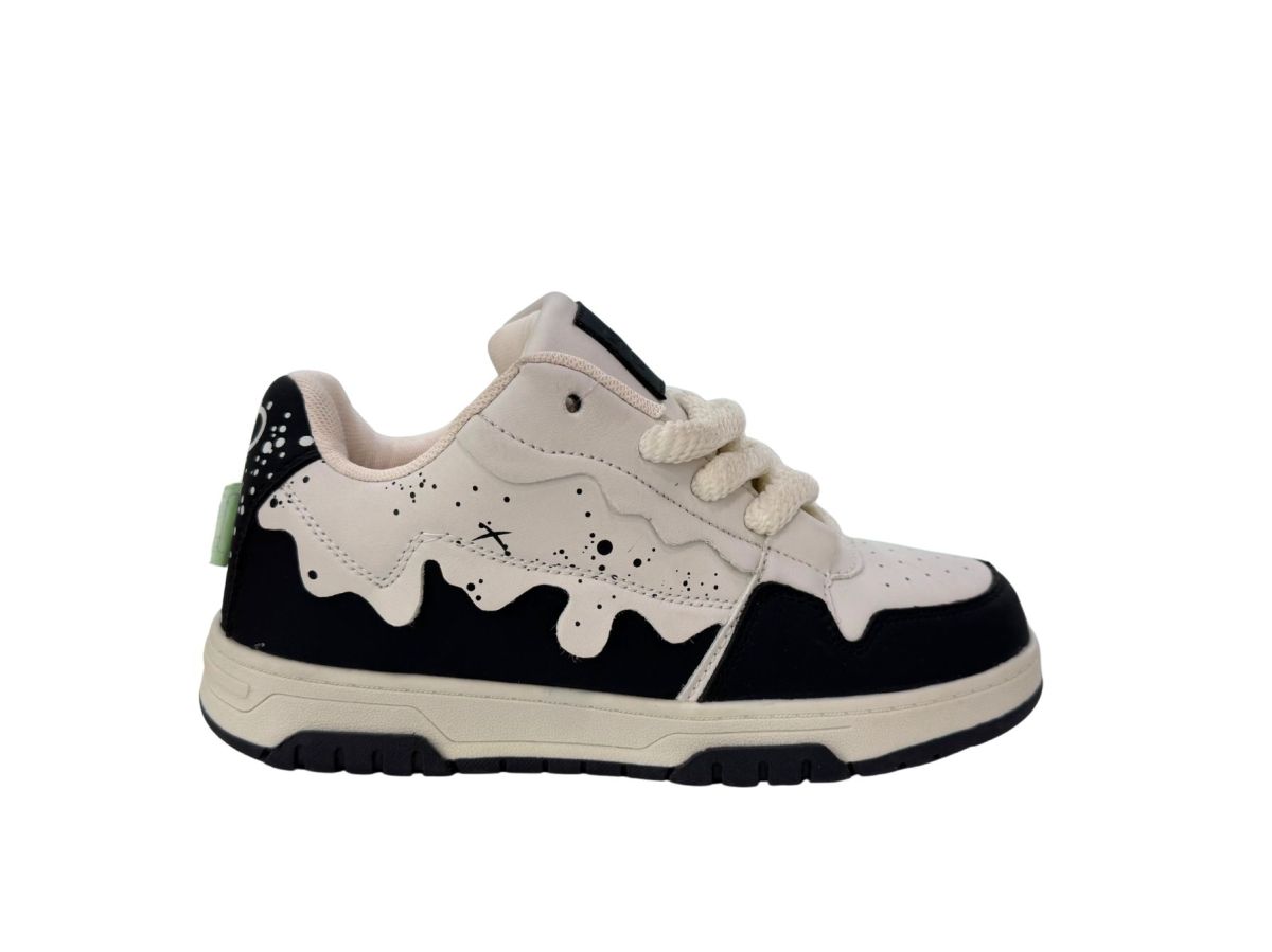 Sneakers casual pentru damă și adolescenți, Piele Ecologica,Engross, Marimi 36-41 ,8buc/bax negru