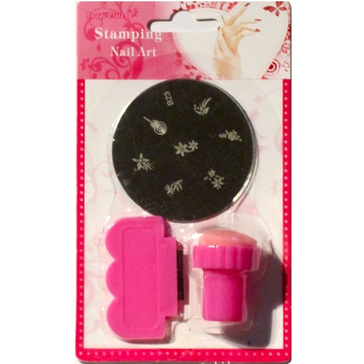 Stampila modele unghii simpla , En-gros , NailArt