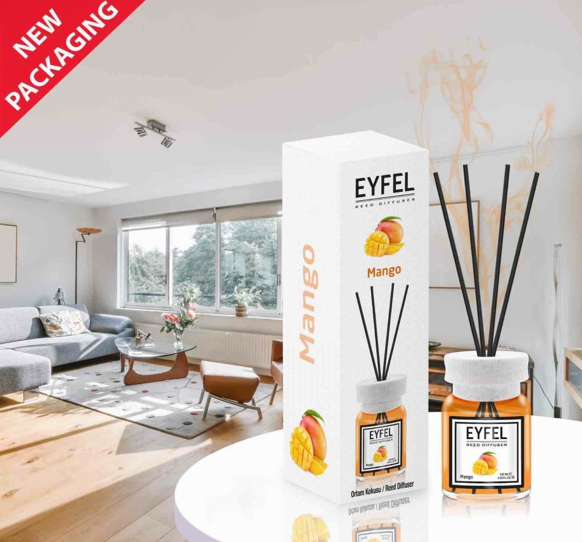 Odorizant cameră Eyfel Mango Engros 120ml