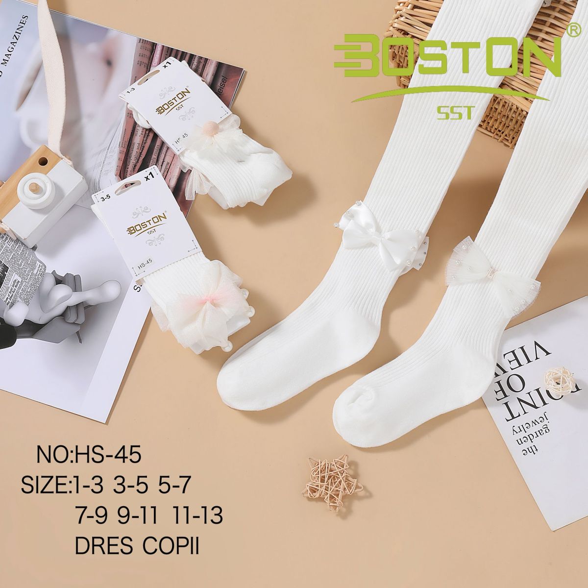 Dres Engros bumbac pentru fete, cu fundite, mix marimile la set