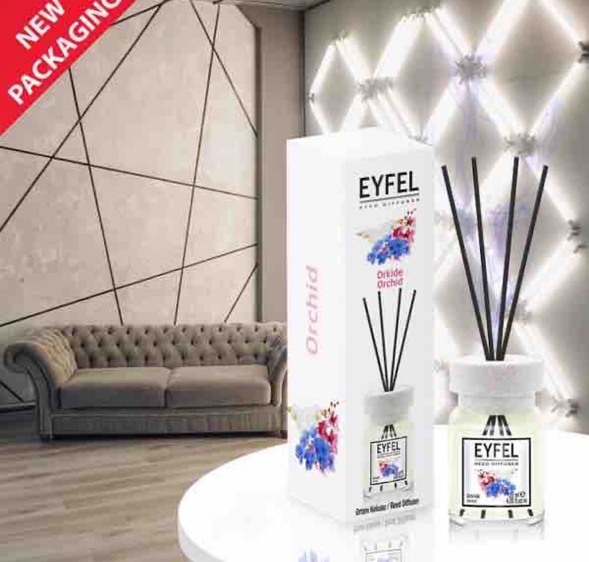 Odorizant cameră Eyfel Orhidee Engros 120ml