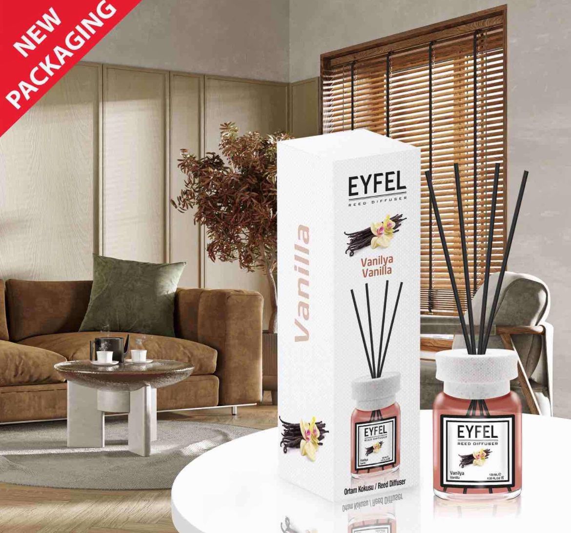 Odorizant cameră Eyfel Vanilie Engros 120ml
