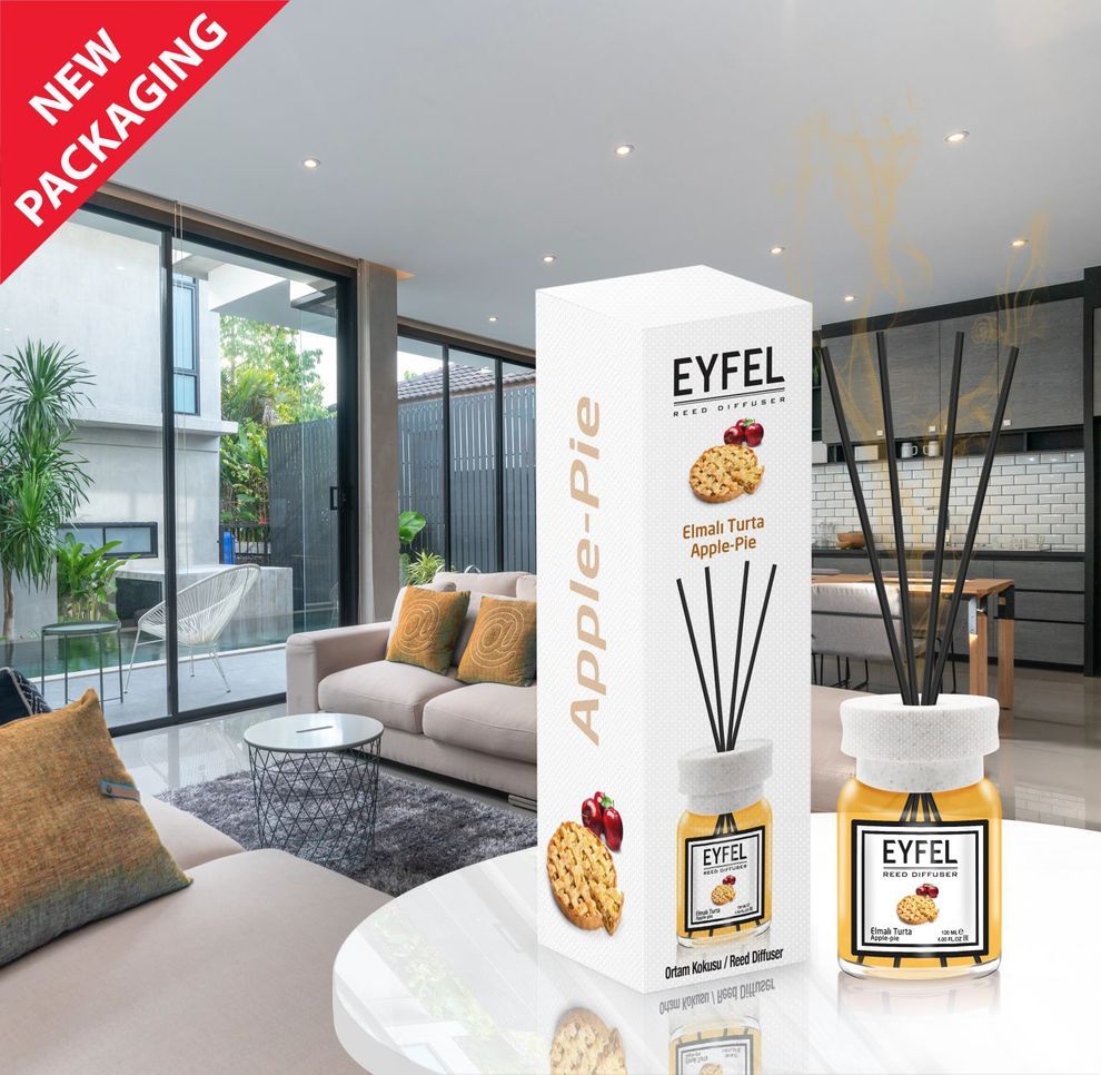 Odorizant cameră Eyfel Placinta cu Mere Engros 120ml