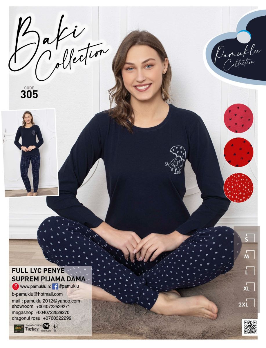 Pijama Dama Baki Licra 305 Engros