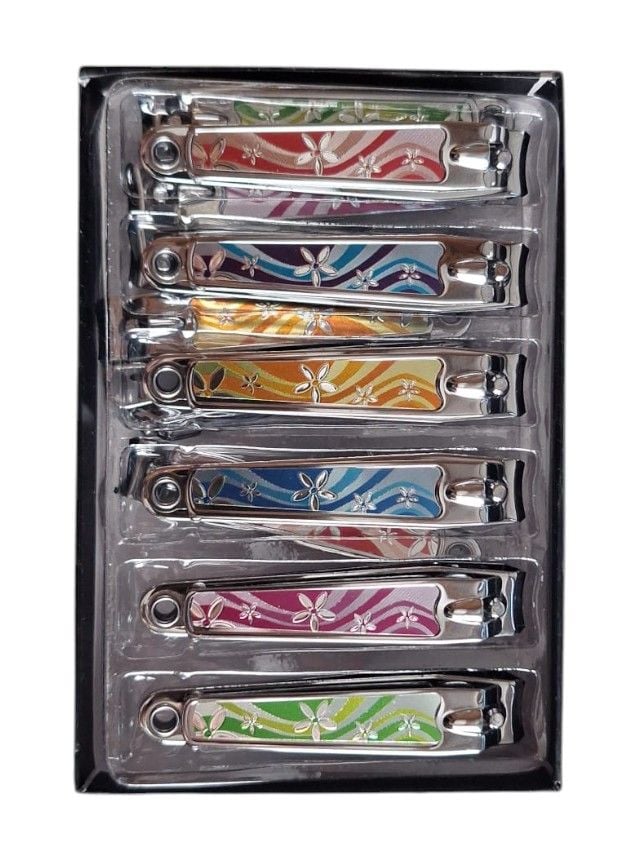 Unghiere metalice Engros, set 6 buc, diverse culori