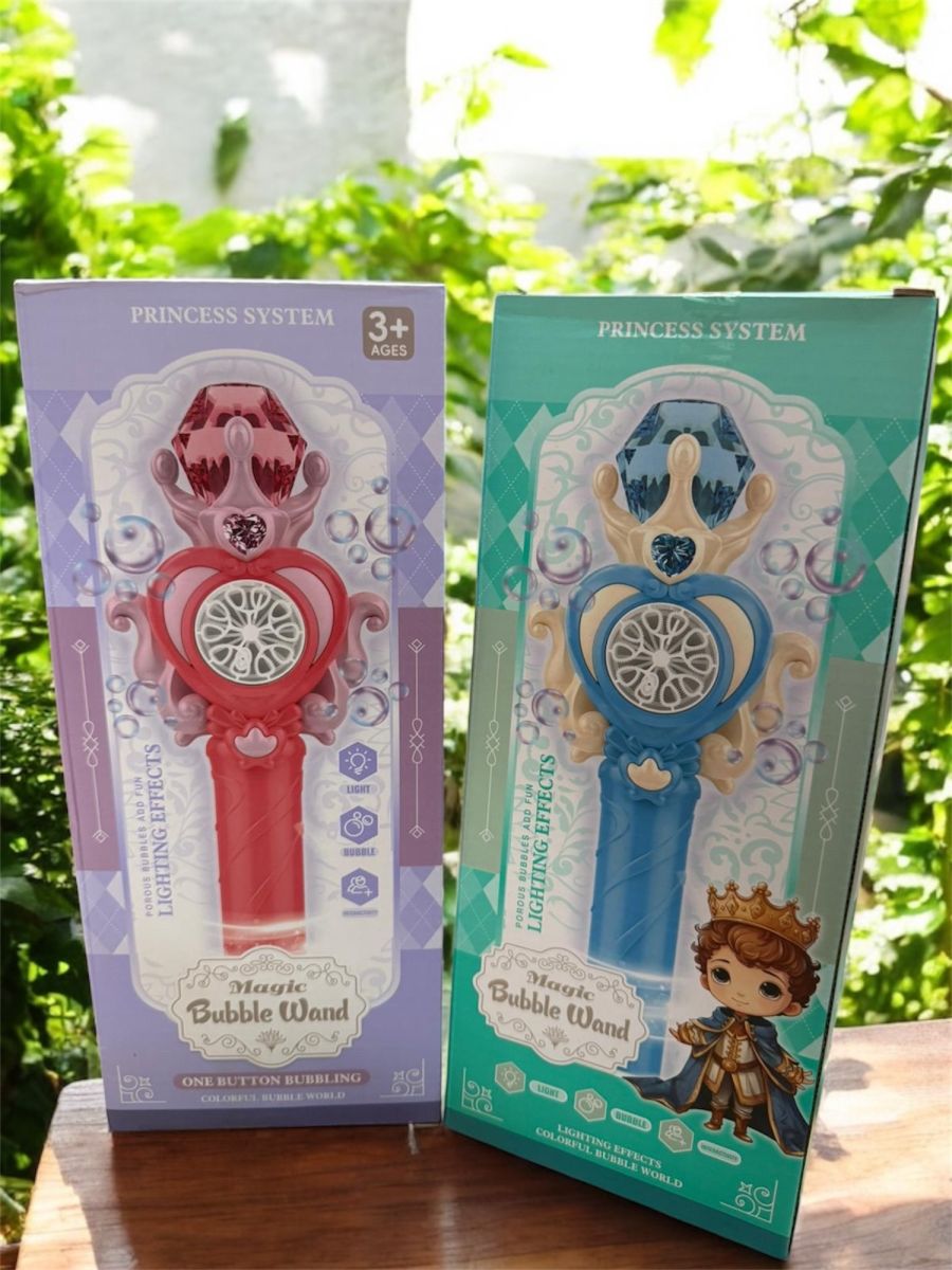 Baghetă Magică cu Bule de Săpun – Magic Bubble Wand, cu Lumină și Efecte Speciale,En-gros