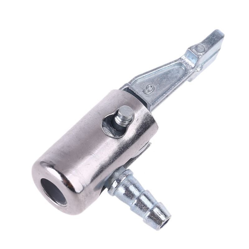 Adaptor pentru pompa auto, din metal, Argintiu