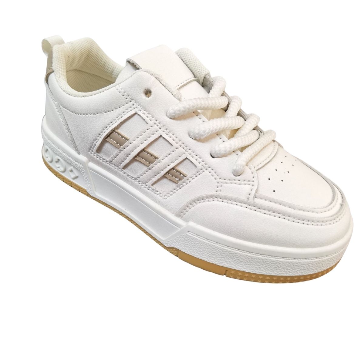 Pantofi Sport Casual Dama si Adolescenti, Piele Ecologica , Inchidere Siret, Engross , Marimi 36-40 , 8buc/bax