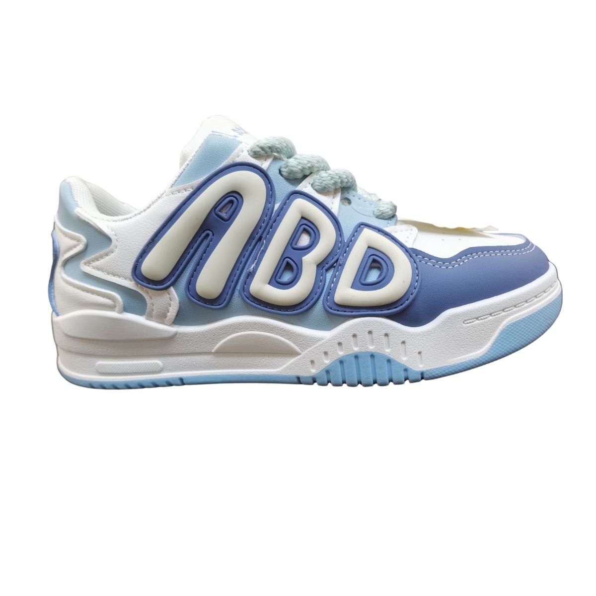 Adidasi Dama si Adolescenti, Material Textil si Piele Ecologica, Inchidere Sireturi, Engross, Marimi 36-40, 8buc/bax blue