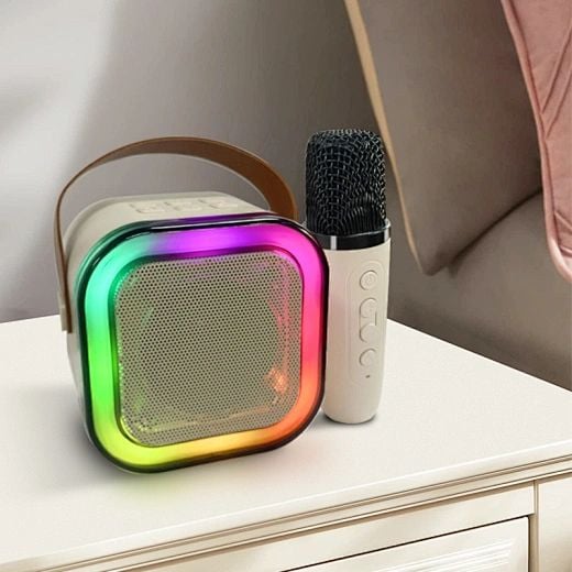 Boxa portabila Bluetooth ZQS-K12S mini Engros, Wireless, 3 W,  3.7V/500mAh, cu 2 Microfoane