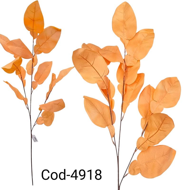 Creanga artificiala cu frunze mari pentru aranjamente florale engros 95 cm lungime