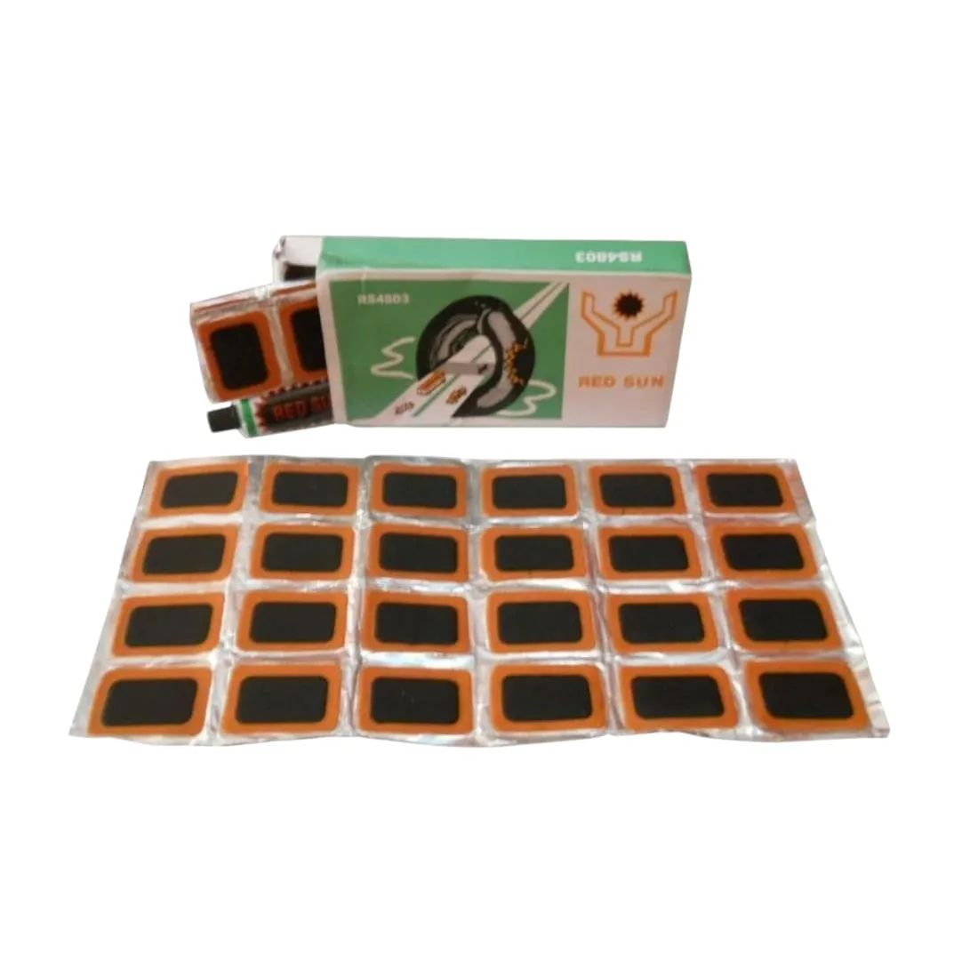 Petice vulcanizare, marimea 48, set 48 buc + 1 adeziv [CLONE]