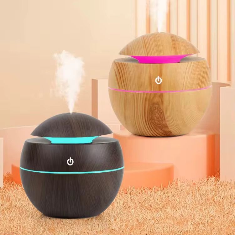 Difuzor Aromaterapie /Umidificator, lemn natur ANGRO ENGROS